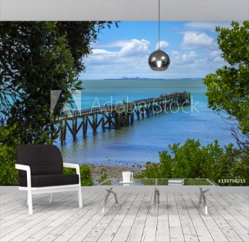 Picture of Cornwallis Wharf Auckland New Zealand
